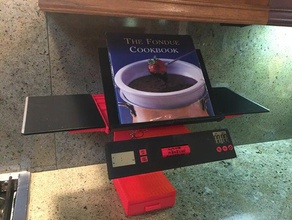 Kompakt Mutfak konsolu - countertopchallenge mutfak ve yemek kitap standı stand ipad tarifi ölçek dur buhar kök kronometre masa üstü tablet zamanlayıcı tvy tartım tartı 3d print model - Mito3D