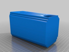 art-deco-shopping bag-Spender - Organisation art-deco Küche Plastiktüte wiederzuverwenden 3d print model - Mito3D