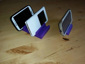stand di telefono cellulare 3d print model - Mito3D
