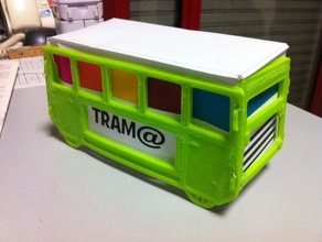 pulman inşaat oyuncaklar 3d model bölüm pento stefano tramvay 3d print model - Mito3D