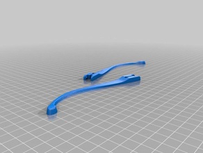 glasses ear things 3d printing 3d print model - Mito3D