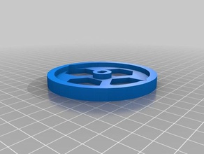 roue diam 80 mm in der Robotik 3d print model - Mito3D