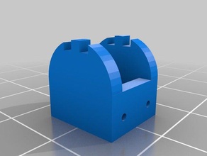 ag3 battery holder holds 2 pieces 392 lr41 parts customized 3d print model - Mito3D