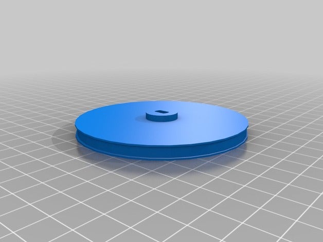 roue de 80mm pleine A impressão 3d 3D print model - Mito3D