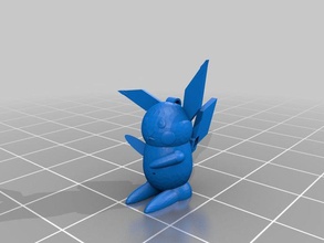 pikachu 3d drucken 3d print model - Mito3D