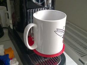nespresso citiz adapter spare part big cups kitchen & dining coffee delonghi 3d print model - Mito3D
