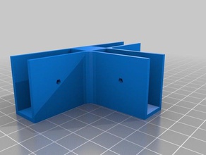 my customized shelf modules 13 mm boards diy 3d print model - Mito3D