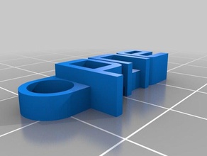 pne organización personalizado 3d print model - Mito3D