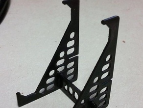 laser cut universal phone stand mobile 3d print model - Mito3D