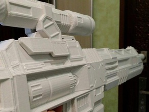 rec toy gun toys & games cool guns props rifle 3d print model - Mito3D
