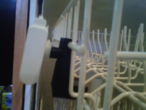 dishwasher top rack clip other 3d print model - Mito3D