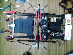 s800 h-frame t-frame jambes connecteur r c véhicules evo 3d print model - Mito3D