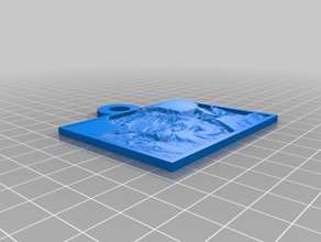 louislithopane personnalisé lithopane 2d art 3d print model - Mito3D
