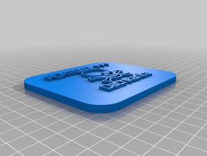 dachkante işaretler ve logolar özelleştirilmiş 3d print model - Mito3D