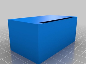 maquinilla de afeitar seguridad caja desecho otros 3d contenedor hogar openscad útil 3d print model - Mito3D