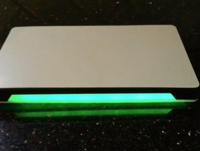 smartboard-led-timer-Schneidebrett Küche und Esszimmer arduino attiny85 countertopchallenge - leds ledstrip Dampf Stamm tvy ws2812 3d print model - Mito3D