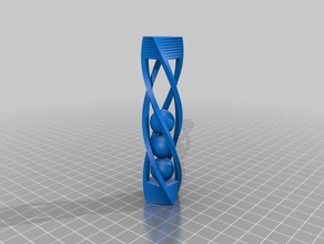 los chips de bolas jaula las esculturas personalizado 3d print model - Mito3D