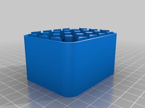 7mm08 5x4 base containers customized 3d print model - Mito3D
