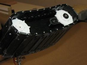 modüler tank izleri Robotik rc parça 3d print model - Mito3D