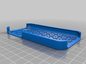 iphone 5c mobile phone customized 3d print model - Mito3D