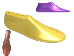 calzado última versión suave de la moda el por último zapatos suela 3d print model - Mito3D
