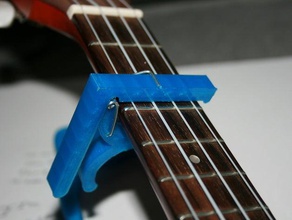 ukulele capo outros 3d print model - Mito3D