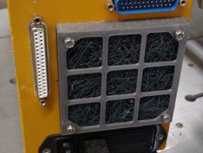fan guard filter holder parts fanguard 3d print model - Mito3D