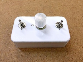 basic control box electronics arduino diy input device potentiometer switch 3d print model - Mito3D
