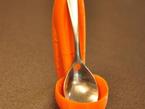 high heel spoon holder household countertop kitchen utensils 3d print model - Mito3D