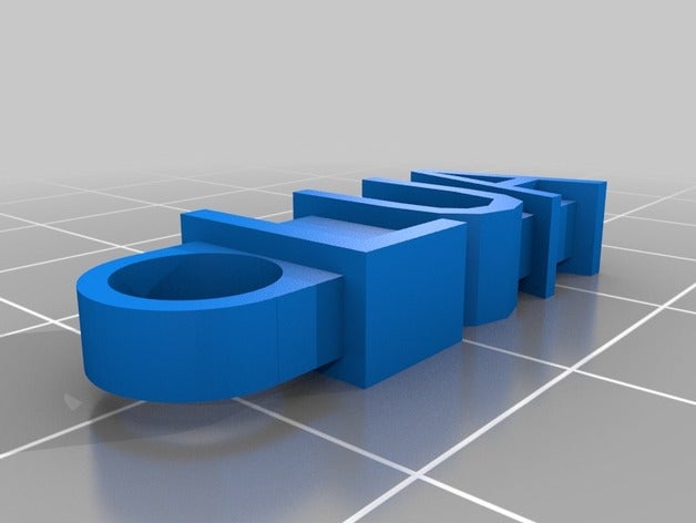 a lua organização personalizado 3D print model - Mito3D