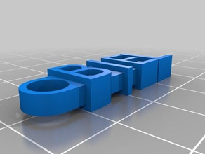 bienne de l'organisation personnalisé 3d print model - Mito3D