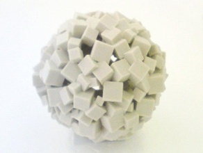 cubo sphare sculture art cubetti sfera 3d print model - Mito3D
