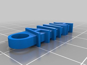 aina organização personalizado 3d print model - Mito3D
