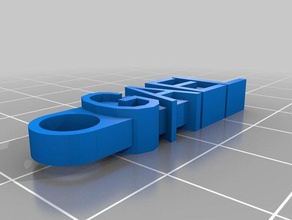 aina organizasyon özelleştirilmiş 3d print model - Mito3D