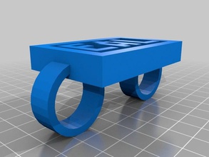 erica lopez rings customized 3d print model - Mito3D