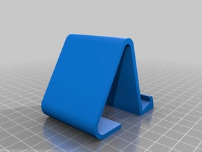 mobile phone stand iphone 3d print model - Mito3D