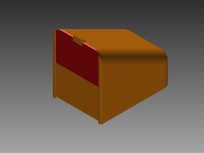 slide box containers 3d print model - Mito3D