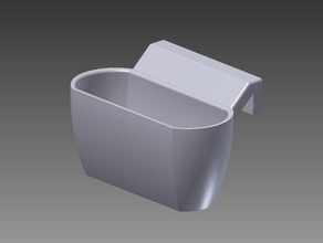 counter top crumb tray 3d print model - Mito3D