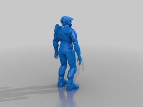 halo master chief people 3d print model - Mito3D