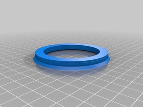 rim centre de l'anneau pièces personnalisé 3d print model - Mito3D