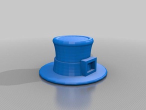 leprechaun hat toy & game accessories patricks st day 3d print model - Mito3D