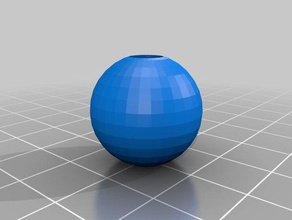 stopper ball 3d print model - Mito3D