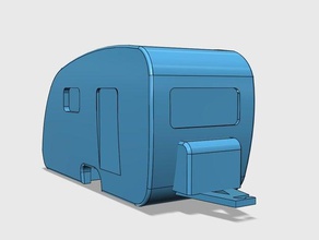 la caravana vehículos acampar casa modelo al aire libre 3d print model - Mito3D