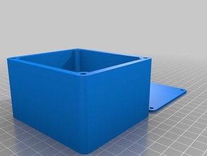 il mio personalizzato personalizzazione del coperchio della scatola di fori per le viti fai da te 3d print model - Mito3D