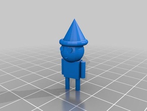 garden gnome very small 3d printing 3d print model - Mito3D