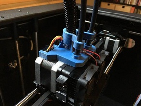 flashforge creador x pro extrusora de filamento del tubo soporte la prensa clip sujeción Impresora 3d las piezas bowden creator 3d print model - Mito3D