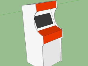 jogo de arcade do console diy jogos pacman 3d print model - Mito3D