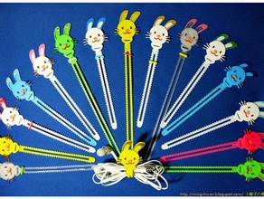 lapin de support câble signets trousseau bracelet bureau animal les le bunny un clés tinkercad 3d print model - Mito3D