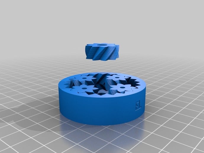 gearbearing partes personalizado 3D print model - Mito3D