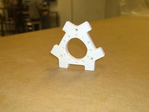 40mm kossel delta rostock'ta e3d v6 metal etkileyici 3d yazıcı parçaları 3d print model - Mito3D
